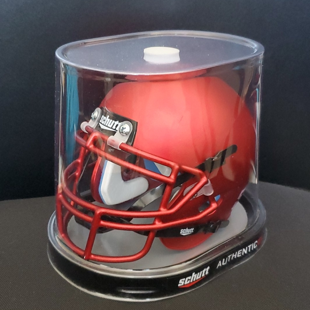 Authentic Schutt Mini Red Football Helmet